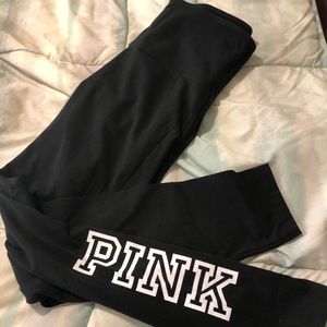 Pink yoga legging